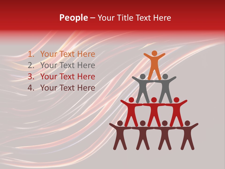 Plastic Texture Nobody PowerPoint Template