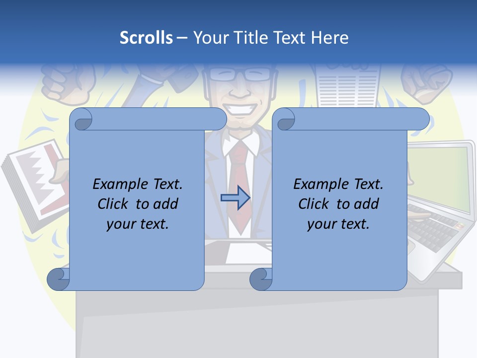 Birds Woodcock Oak PowerPoint Template