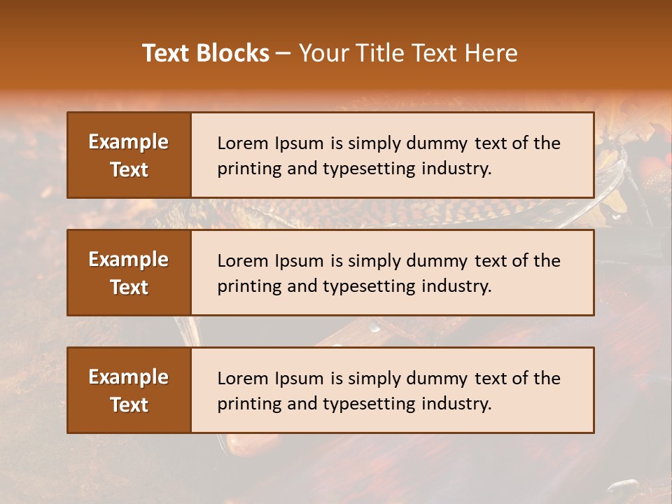 A Bird Sitting On Top Of A Wooden Bench PowerPoint Template
