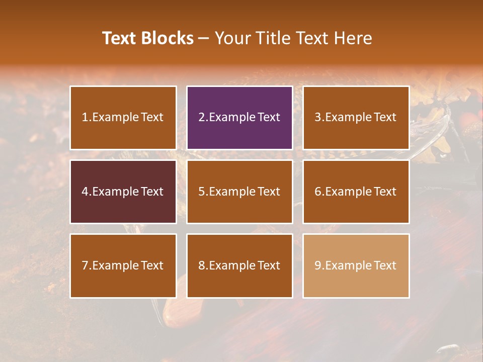 A Bird Sitting On Top Of A Wooden Bench PowerPoint Template