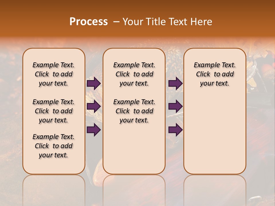 A Bird Sitting On Top Of A Wooden Bench PowerPoint Template
