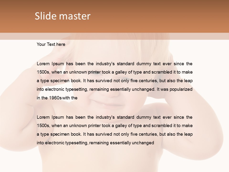 Wave Luxury Retro PowerPoint Template