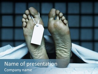 Death Text Rate PowerPoint Template