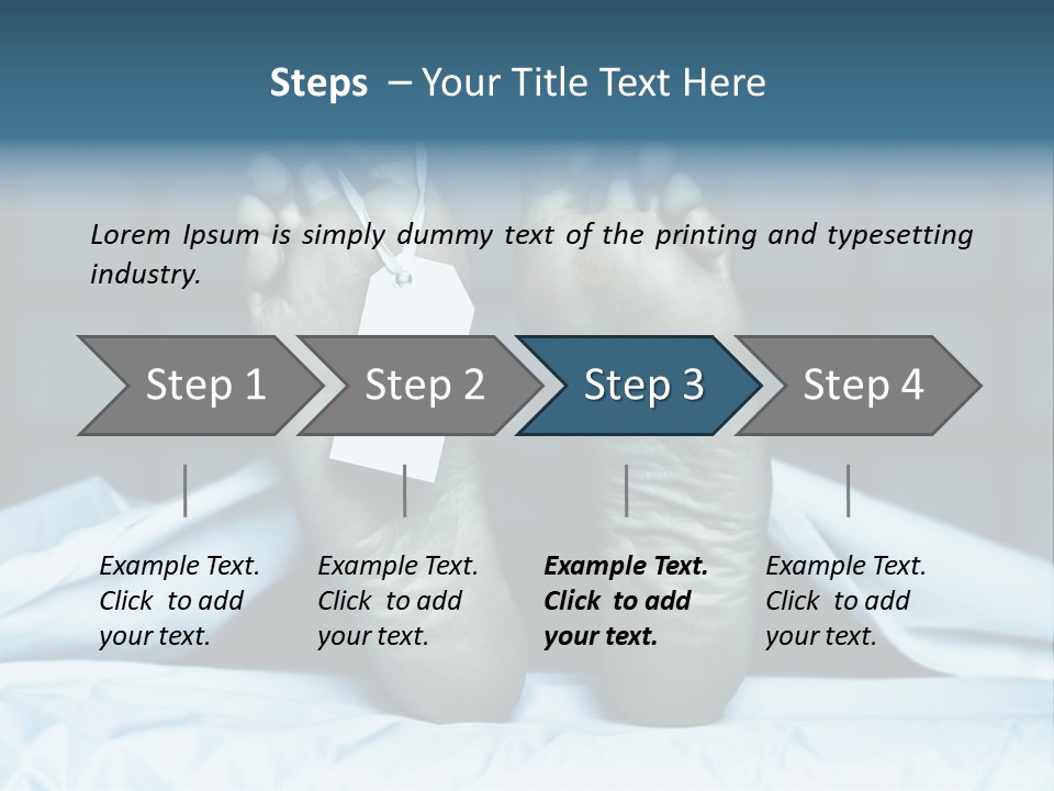 Death Text Rate PowerPoint Template
