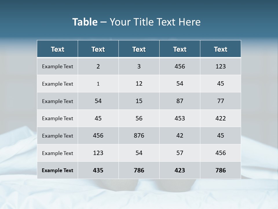 Death Text Rate PowerPoint Template