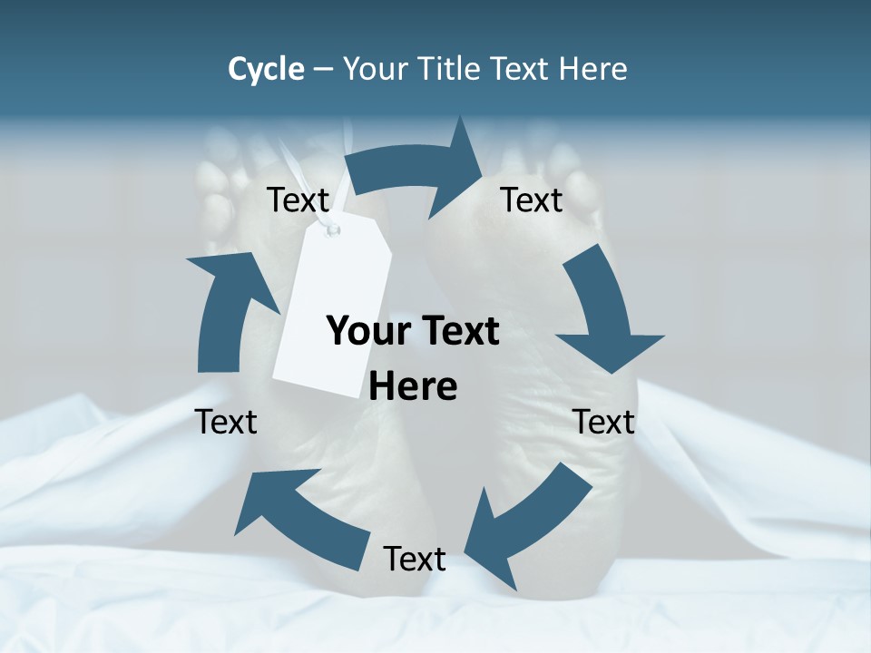 Death Text Rate PowerPoint Template