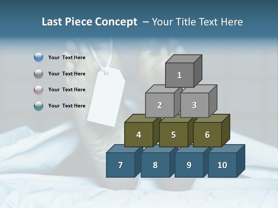 Death Text Rate PowerPoint Template
