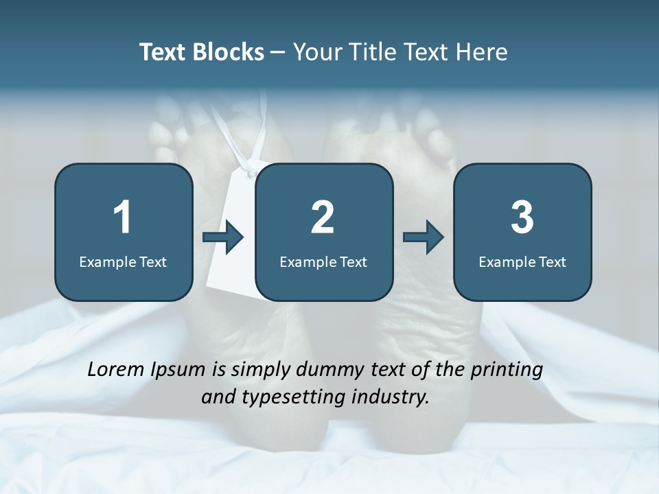 Death Text Rate PowerPoint Template