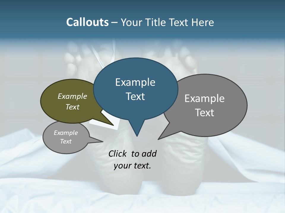 Death Text Rate PowerPoint Template