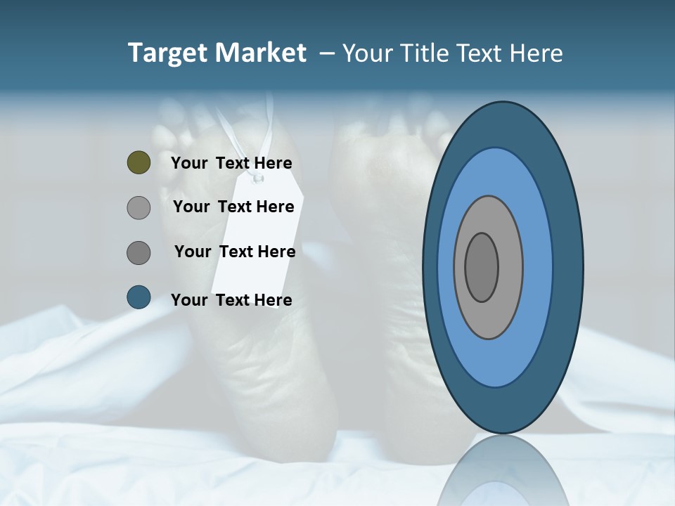 Death Text Rate PowerPoint Template