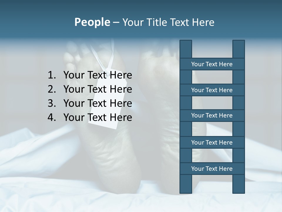 Death Text Rate PowerPoint Template