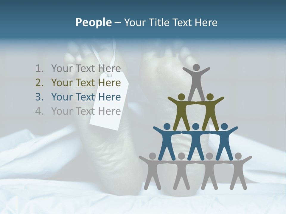 Death Text Rate PowerPoint Template