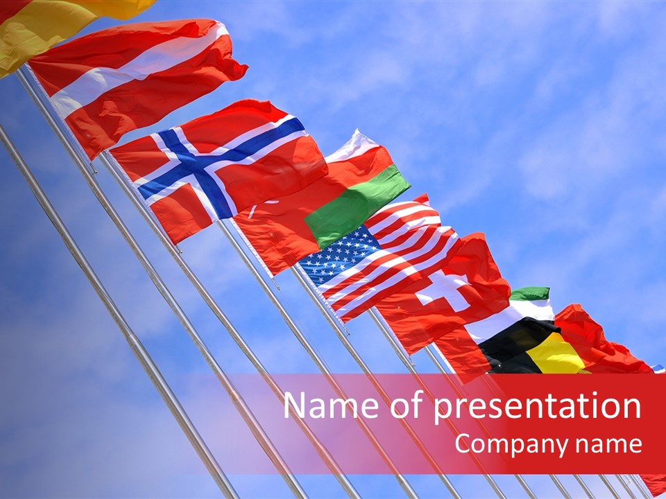 Worldwide Community World PowerPoint Template