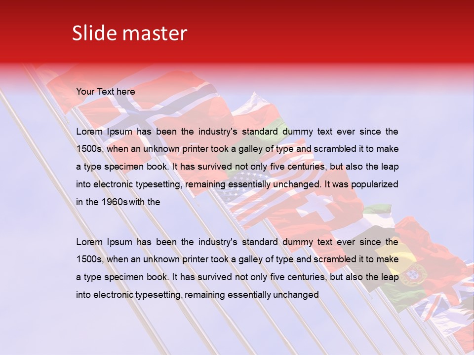 Worldwide Community World PowerPoint Template