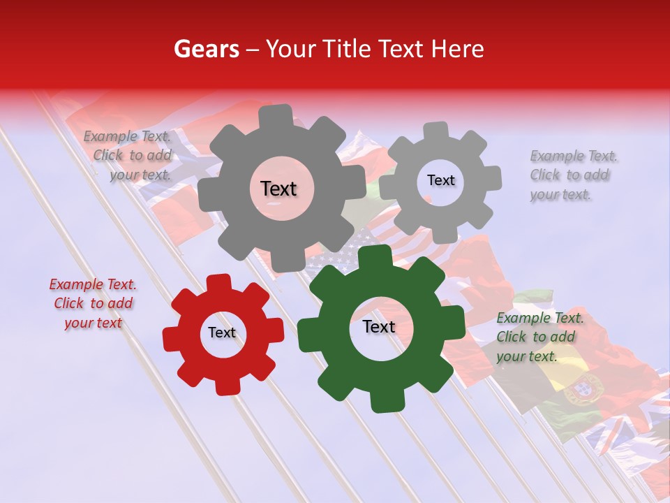 Worldwide Community World PowerPoint Template
