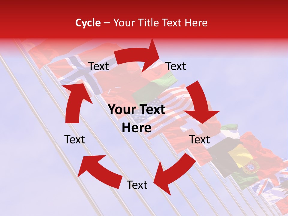 Worldwide Community World PowerPoint Template