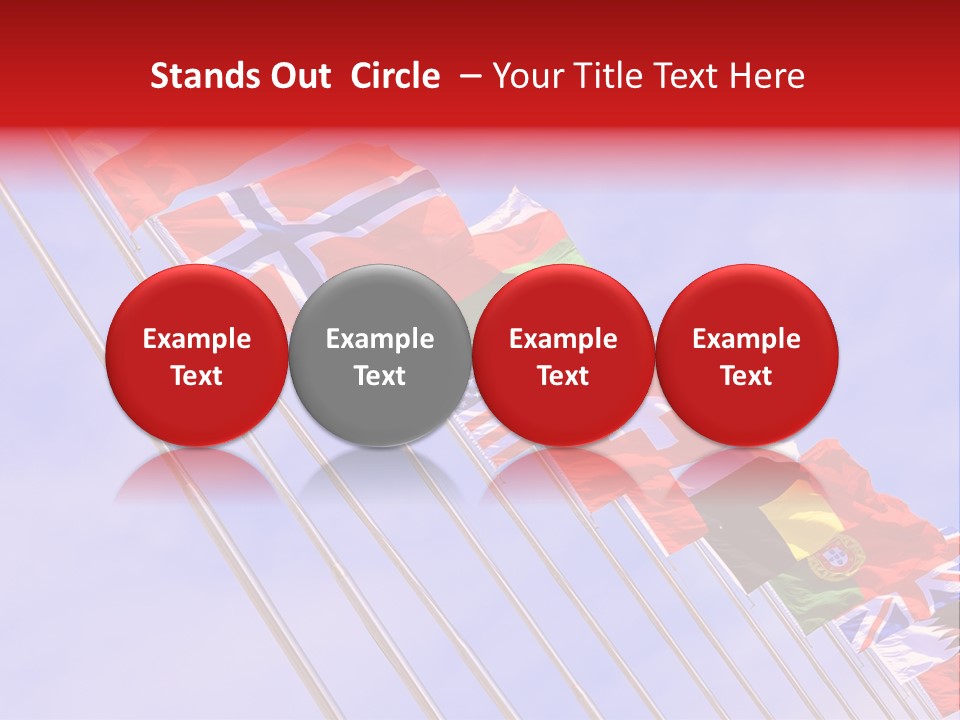 Worldwide Community World PowerPoint Template