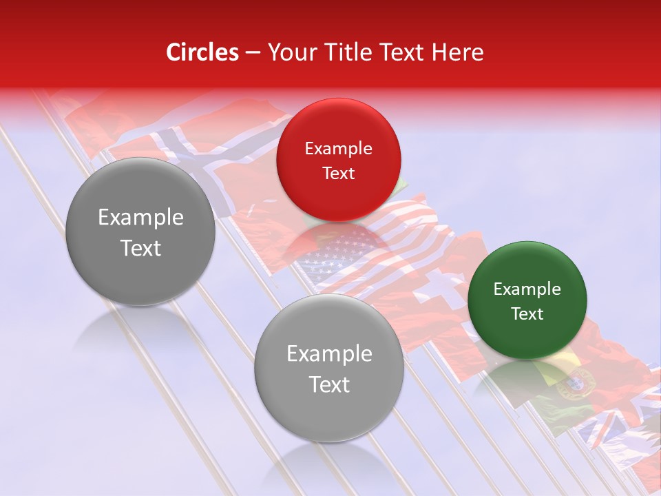 Worldwide Community World PowerPoint Template