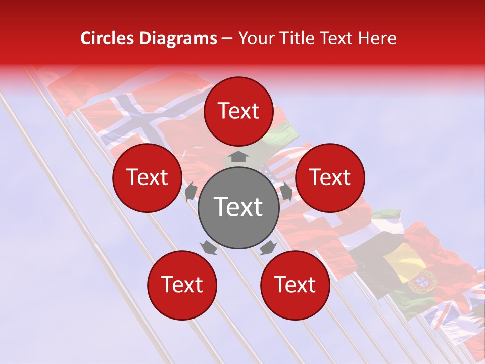 Worldwide Community World PowerPoint Template