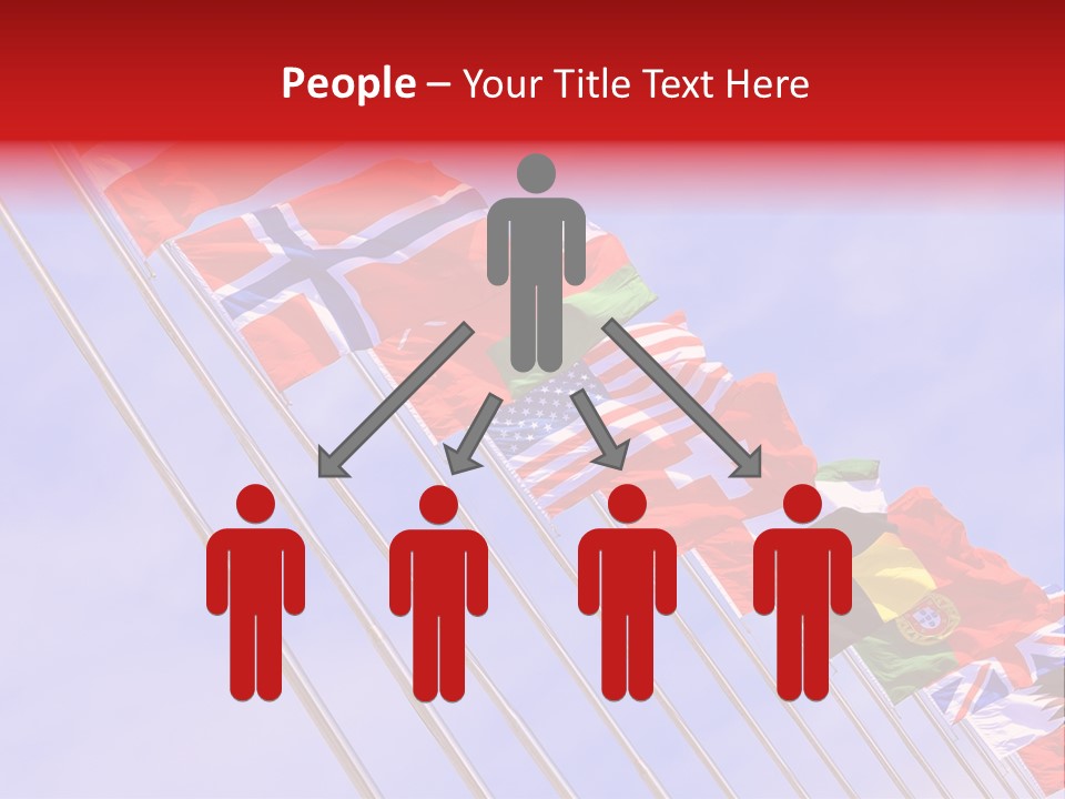 Worldwide Community World PowerPoint Template