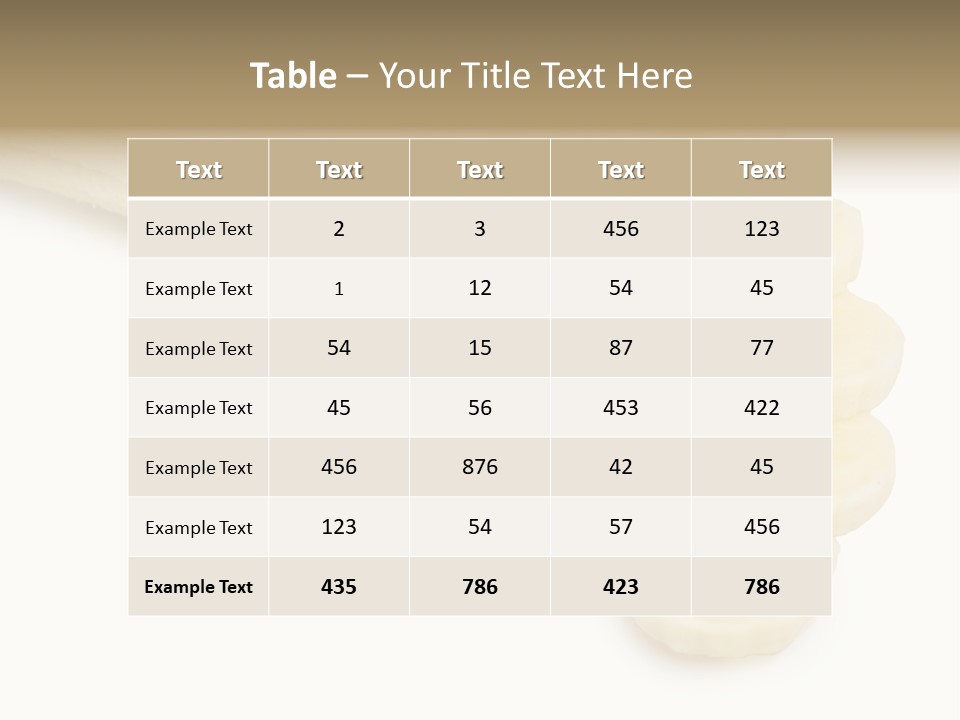 A Bunch Of Bananas On A White Background PowerPoint Template