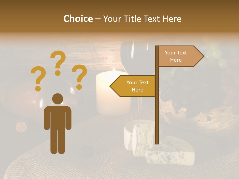 Undecided Child Portrait PowerPoint Template