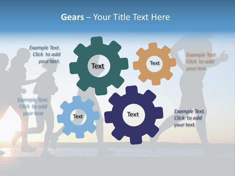 Many Different People PowerPoint Template