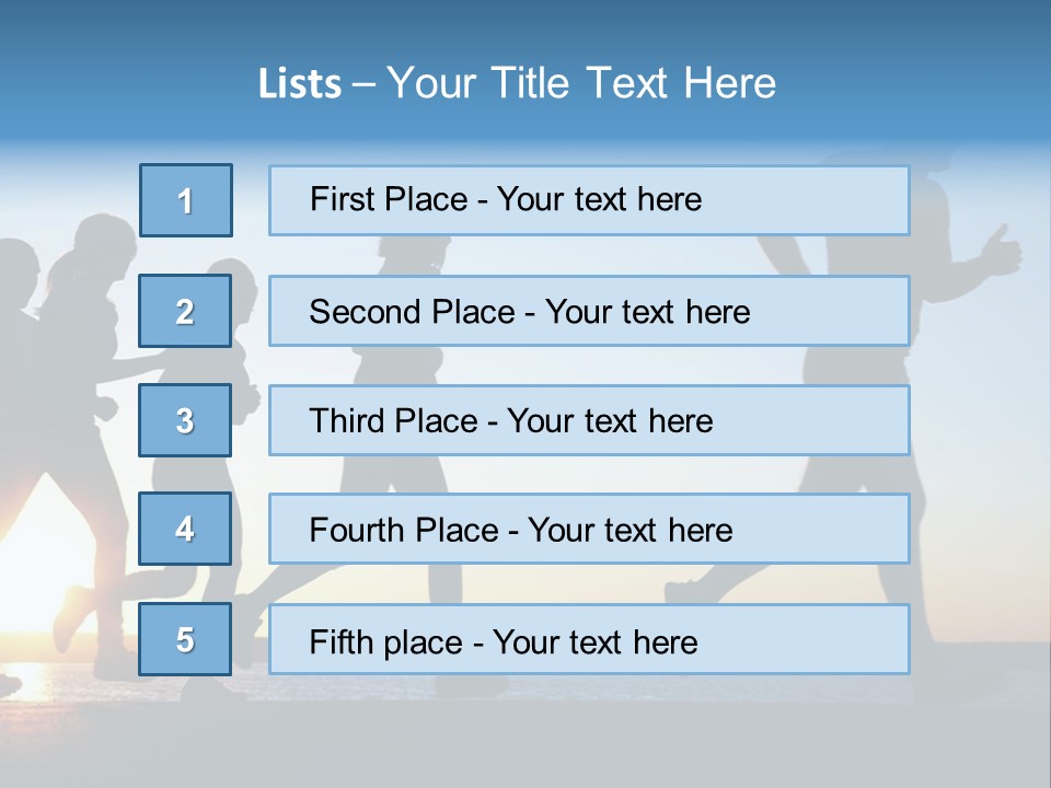 Many Different People PowerPoint Template