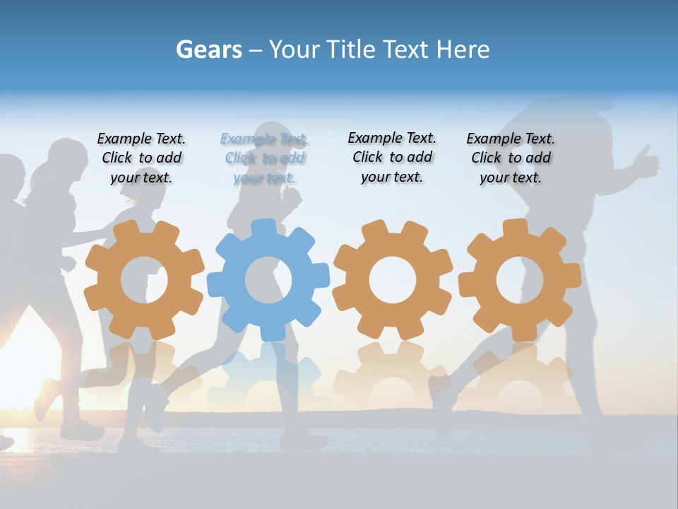 Many Different People PowerPoint Template