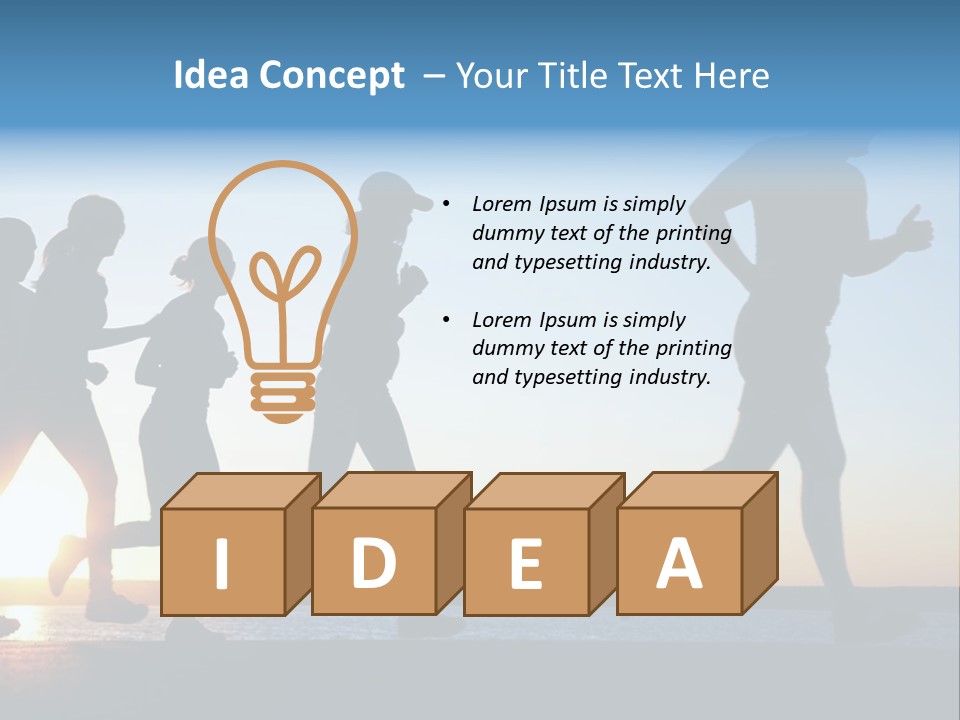 Many Different People PowerPoint Template