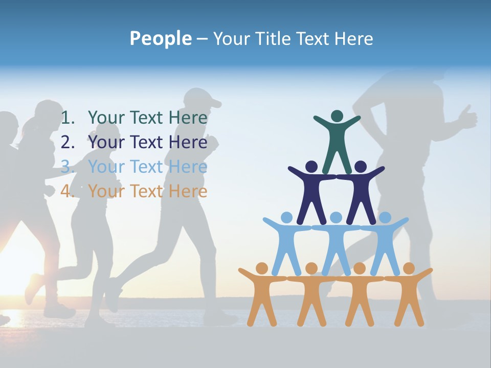 Many Different People PowerPoint Template