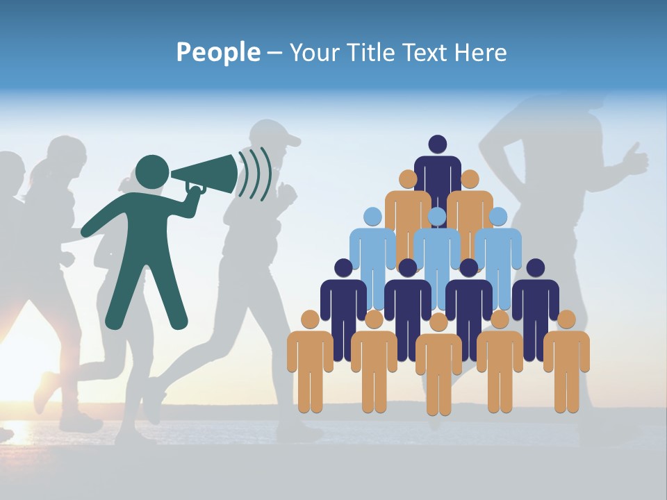 Many Different People PowerPoint Template