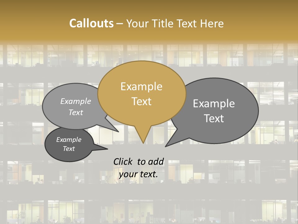Many Different People PowerPoint Template