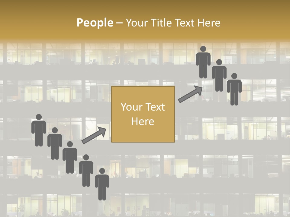 Many Different People PowerPoint Template