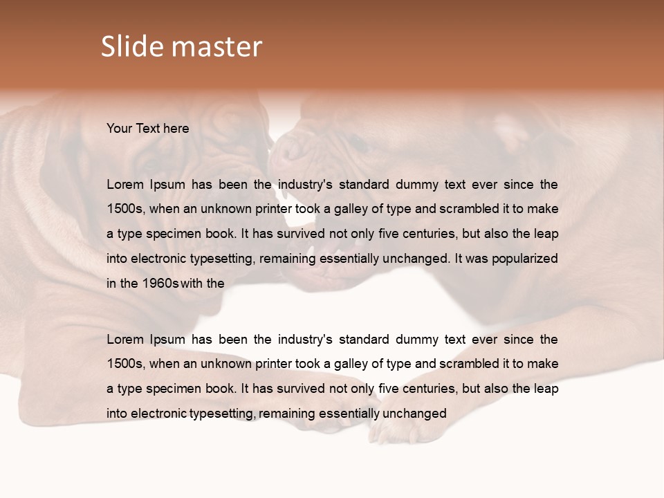 Fun Game Puppy PowerPoint Template