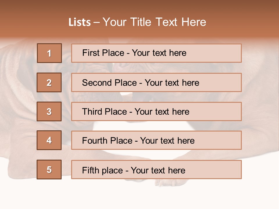 Fun Game Puppy PowerPoint Template