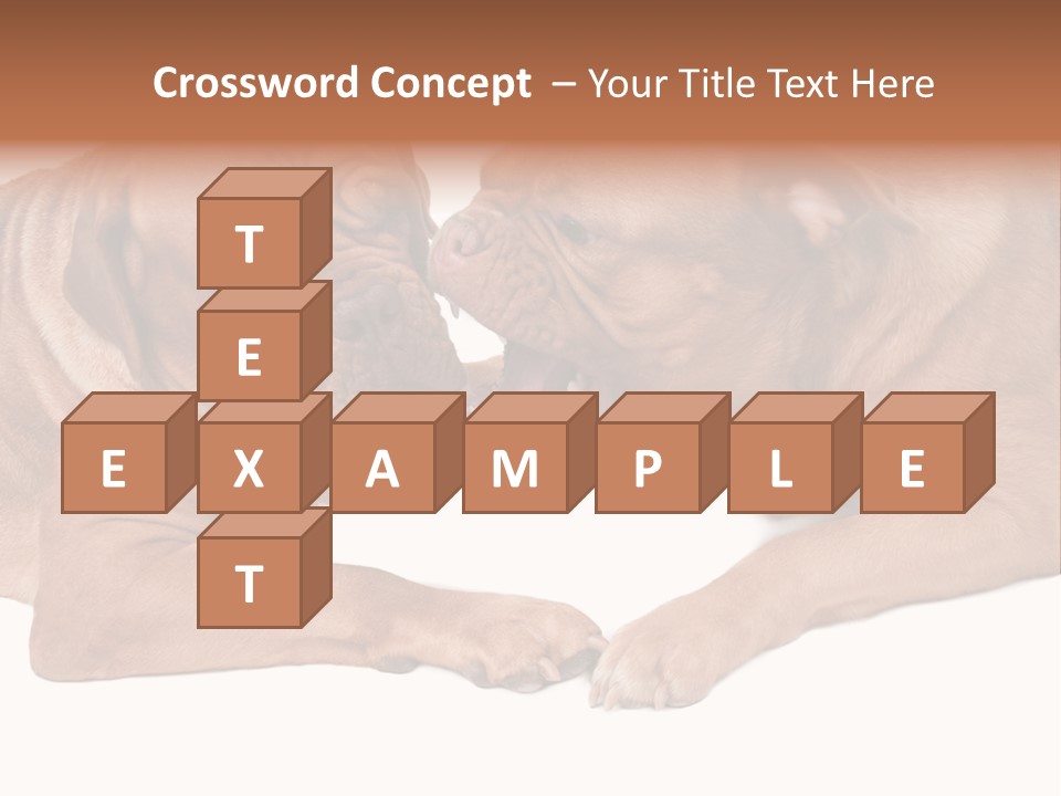 Fun Game Puppy PowerPoint Template