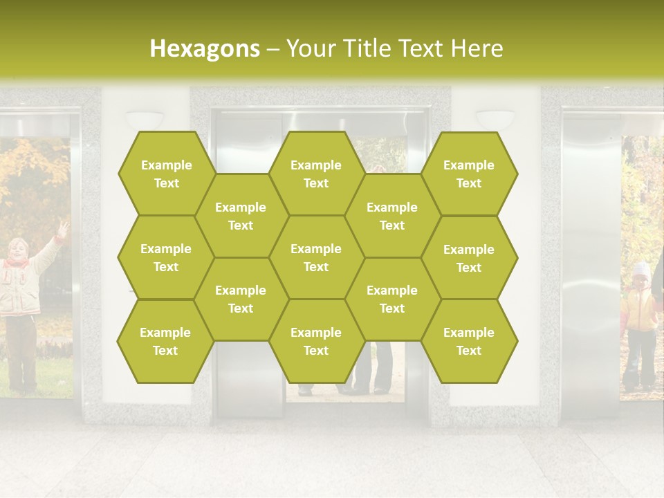 Young Floor Door PowerPoint Template