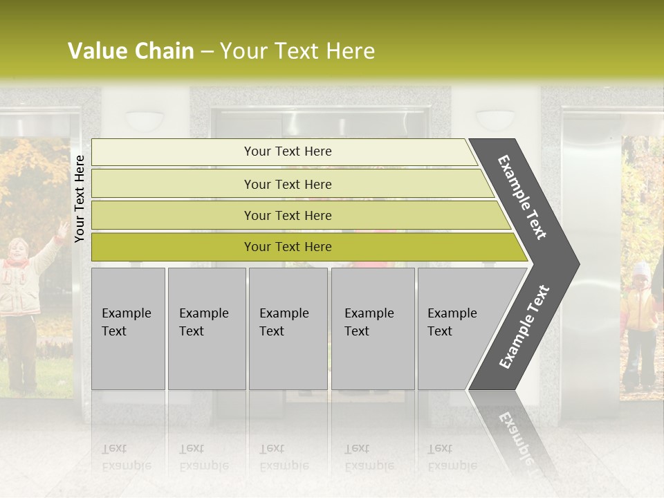 Young Floor Door PowerPoint Template