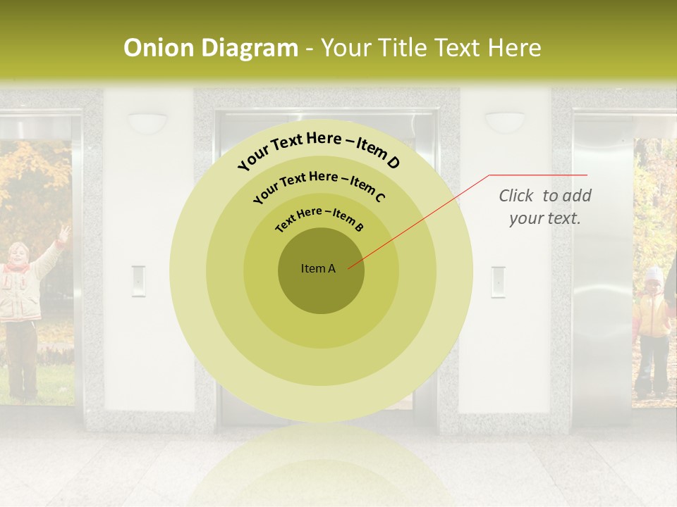 Young Floor Door PowerPoint Template