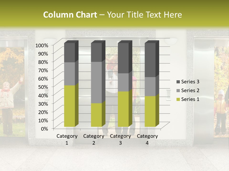 Young Floor Door PowerPoint Template