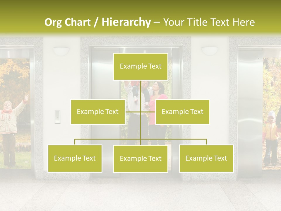 Young Floor Door PowerPoint Template