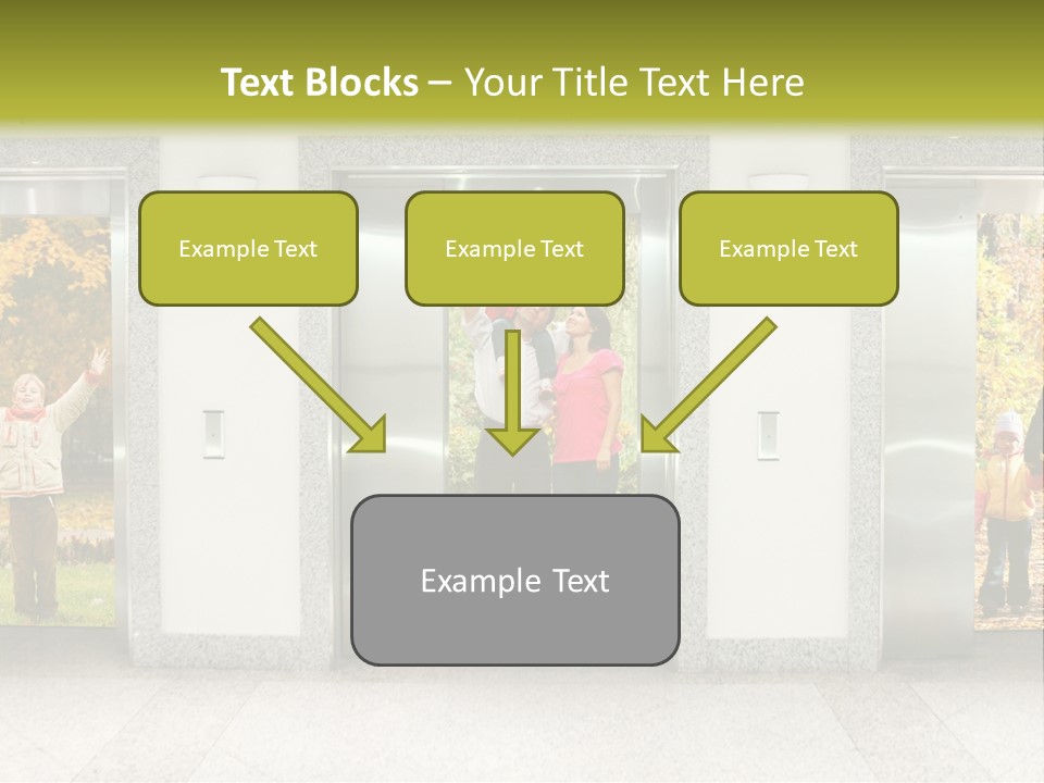 Young Floor Door PowerPoint Template