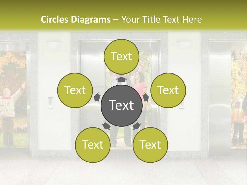 Young Floor Door PowerPoint Template