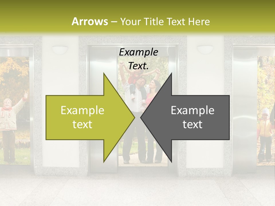 Young Floor Door PowerPoint Template