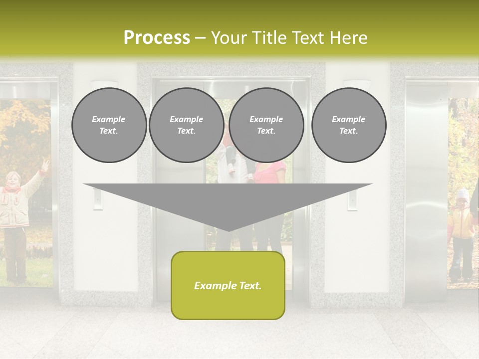 Young Floor Door PowerPoint Template