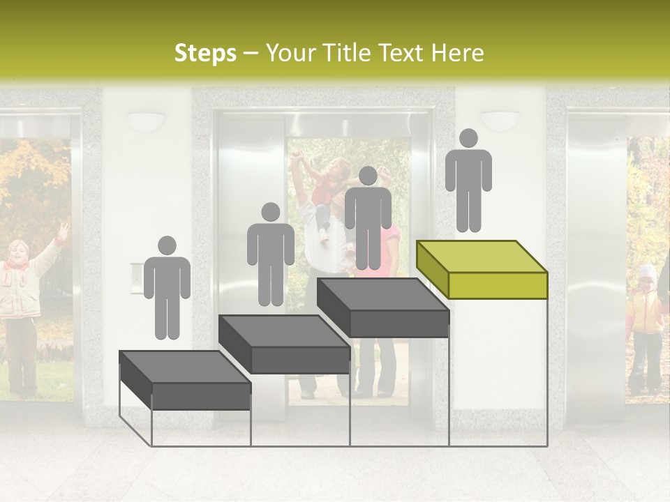 Young Floor Door PowerPoint Template