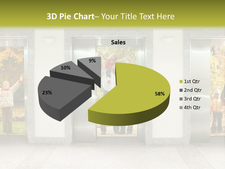 Young Floor Door PowerPoint Template