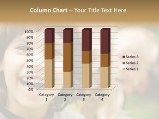 A Group Of Children Are Smiling For The Camera PowerPoint Template