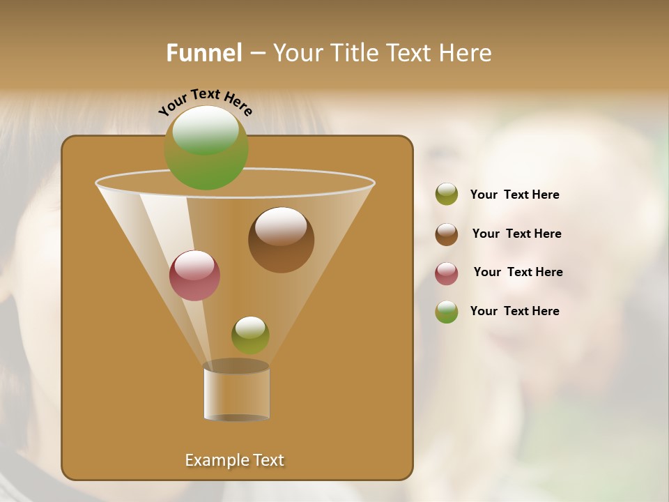 A Group Of Children Are Smiling For The Camera PowerPoint Template